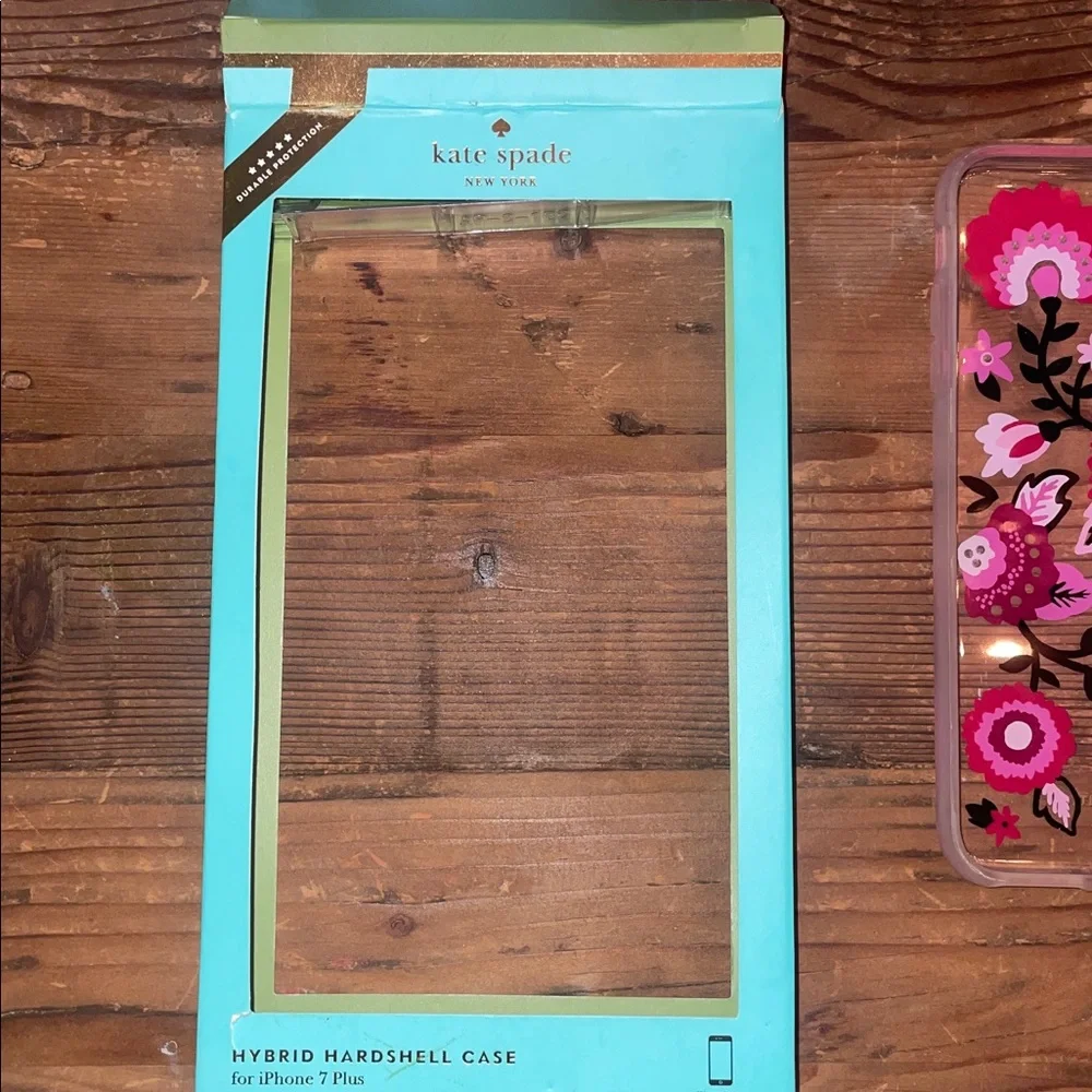 Kate Spade Pink and Red Floral Phone Case